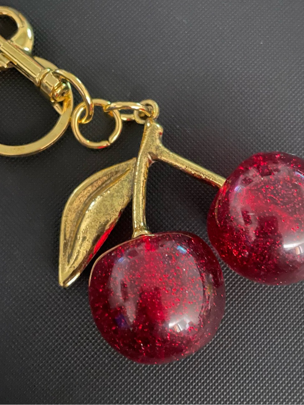 NWOT cherry purse charm and/or keychain
